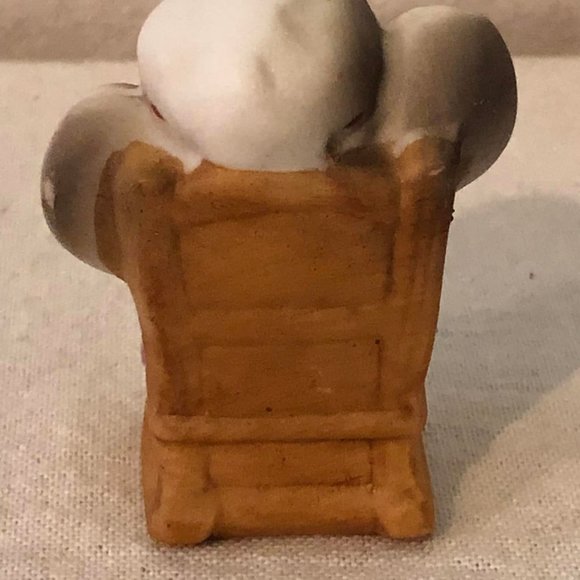 Vintage Ceramic Grandma & Grandpa Mouse Figurines - Picture 8 of 10